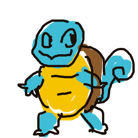 StormyMarowak511's drawing of Squirtle — Pokémon sketch on Sketchdex