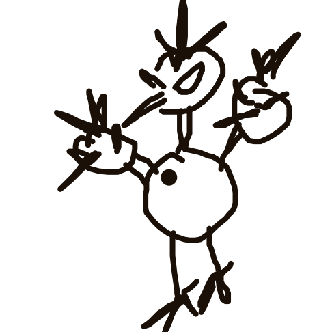 StormyMarowak511's drawing of Dodrio — Pokémon sketch on Sketchdex