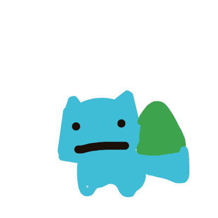 DeltaKingler885's drawing of Bulbasaur — Pokémon sketch on Sketchdex