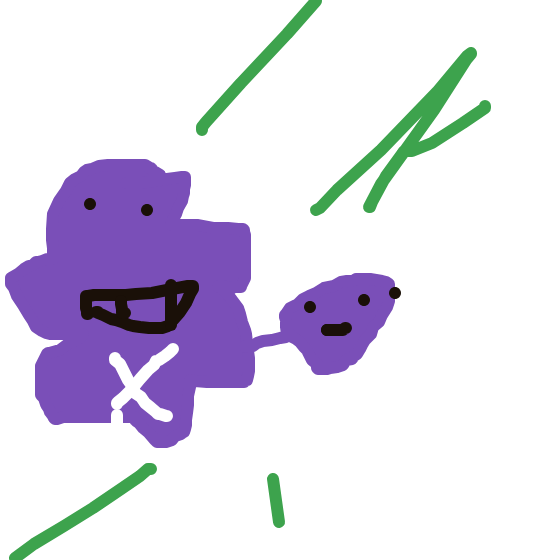 Weezing drawing
