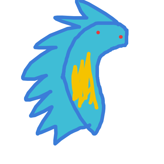 Seadra drawing