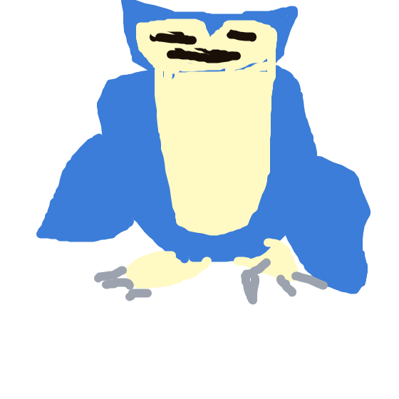 Snorlax drawing