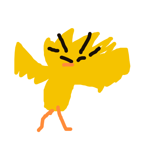 Zapdos drawing