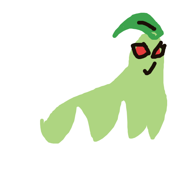 Ultron's drawing of Chikorita — Pokémon sketch on Sketchdex