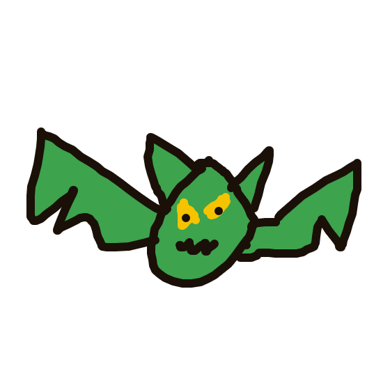 Ultron's drawing of Crobat — Pokémon sketch on Sketchdex