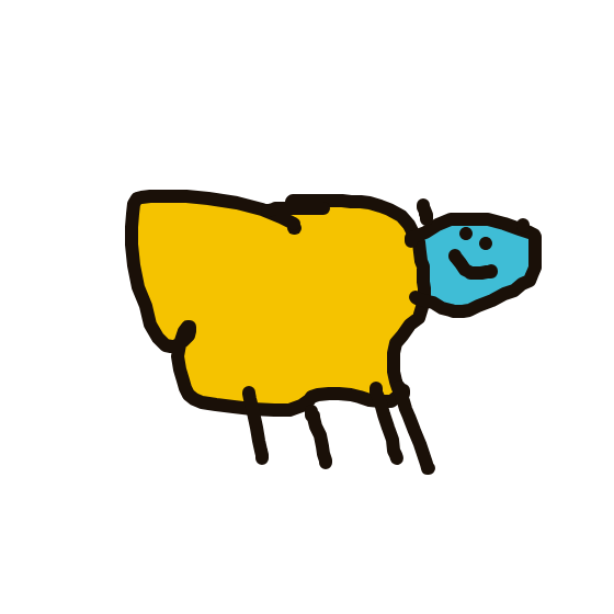 Ultron's drawing of Mareep — Pokémon sketch on Sketchdex