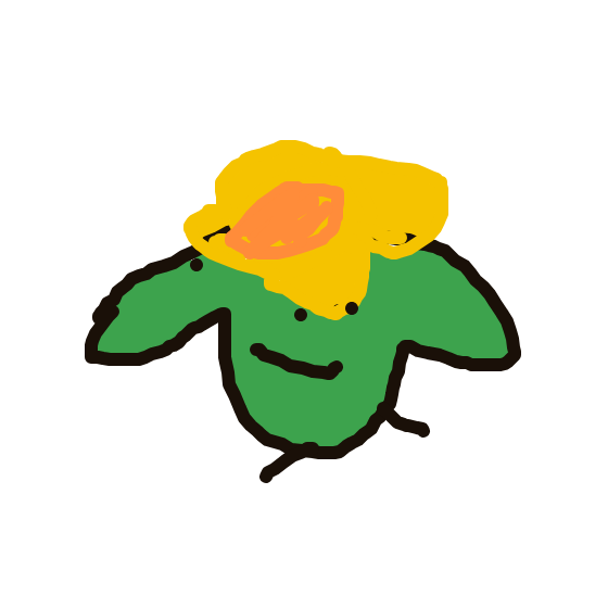 Ultron's drawing of Skiploom — Pokémon sketch on Sketchdex