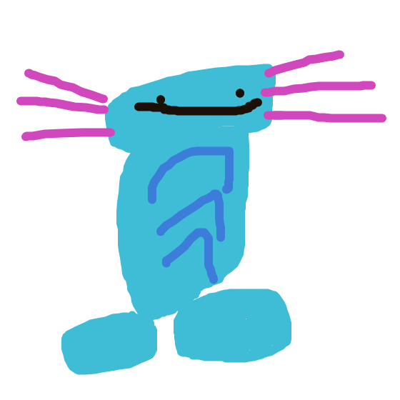 Ultron's drawing of Wooper — Pokémon sketch on Sketchdex