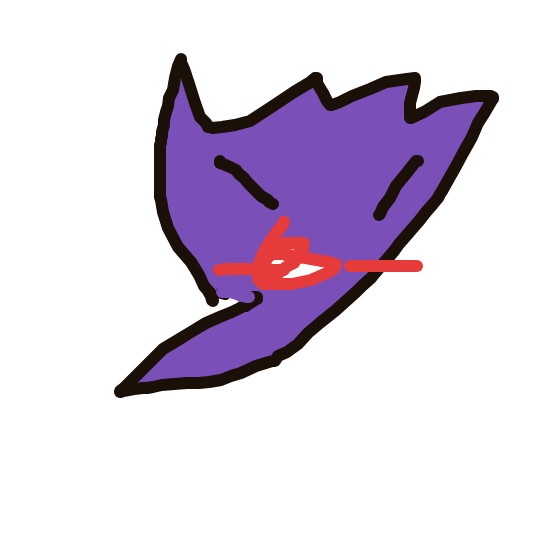Ultron's drawing of Misdreavus — Pokémon sketch on Sketchdex