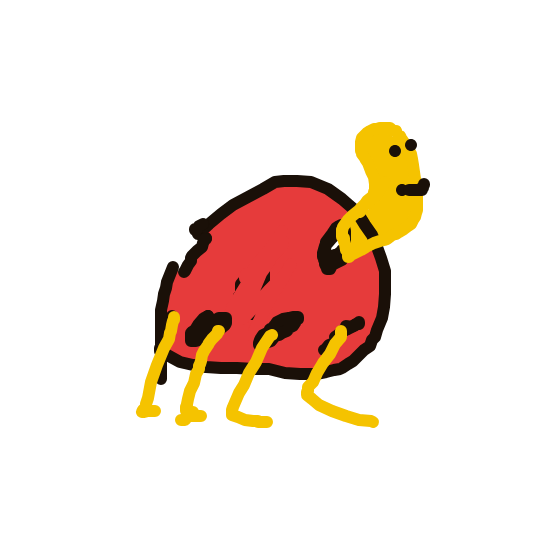 Ultron's drawing of Shuckle — Pokémon sketch on Sketchdex