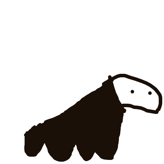 Ultron's drawing of Houndour — Pokémon sketch on Sketchdex