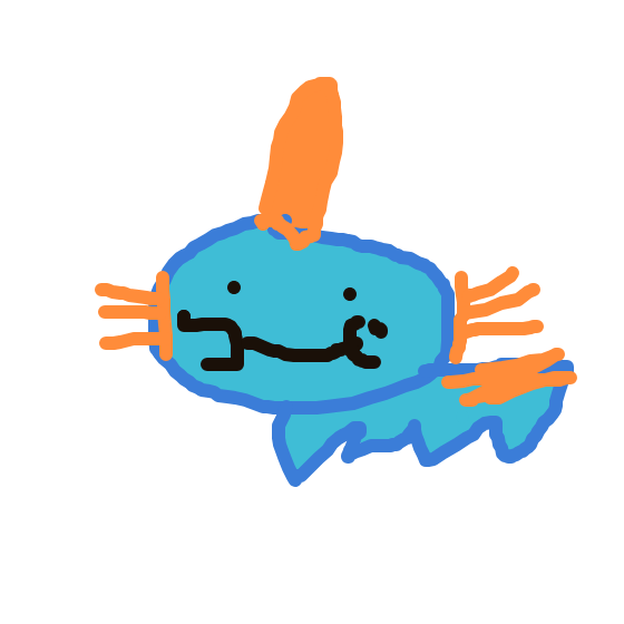Ultron's drawing of Mudkip — Pokémon sketch on Sketchdex