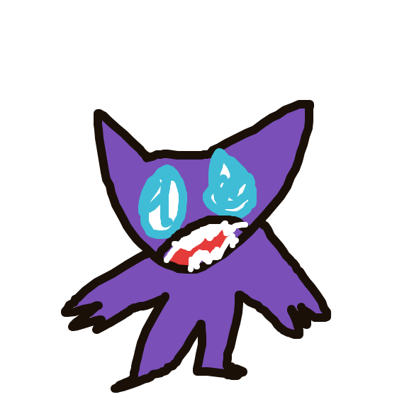 Ultron's drawing of Sableye — Pokémon sketch on Sketchdex