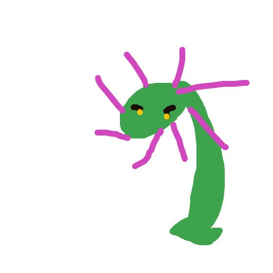 Ultron's drawing of Cradily — Pokémon sketch on Sketchdex