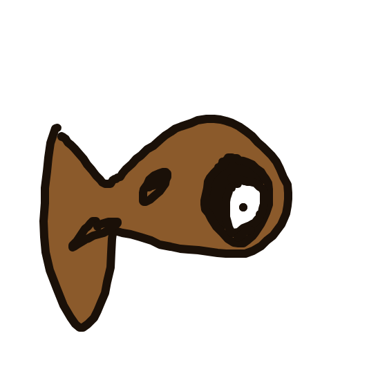 Ultron's drawing of Feebas — Pokémon sketch on Sketchdex