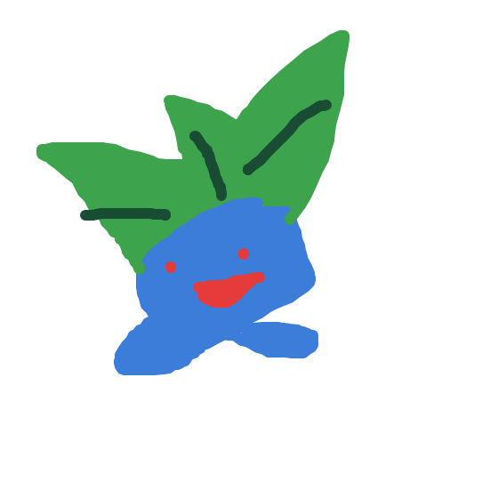 Oddish drawing