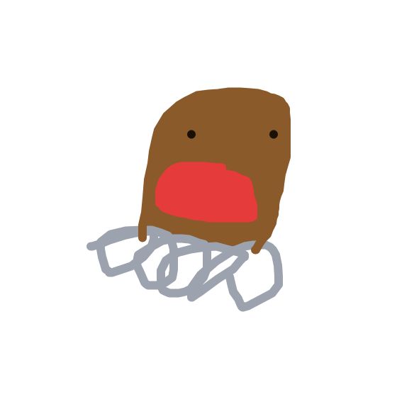 Diglett drawing