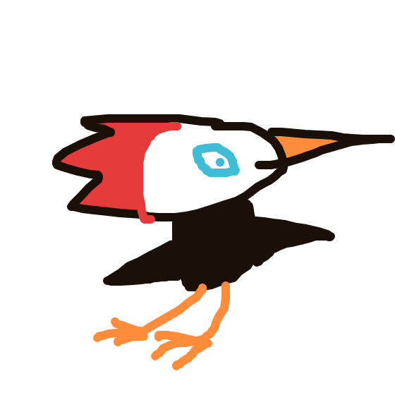 Ultron's drawing of Trumbeak — Pokémon sketch on Sketchdex