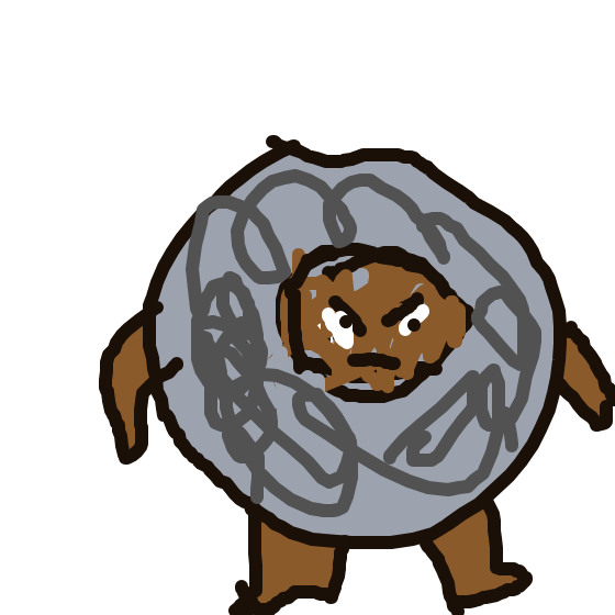 Golem drawing