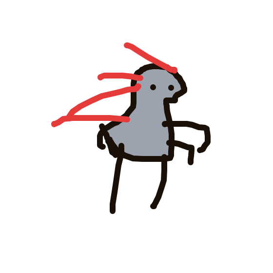 Ultron's drawing of Hakamo-o — Pokémon sketch on Sketchdex