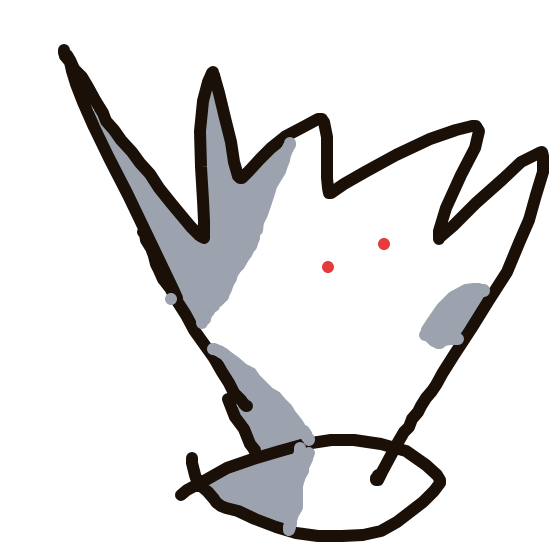 Ultron's drawing of Cursola — Pokémon sketch on Sketchdex