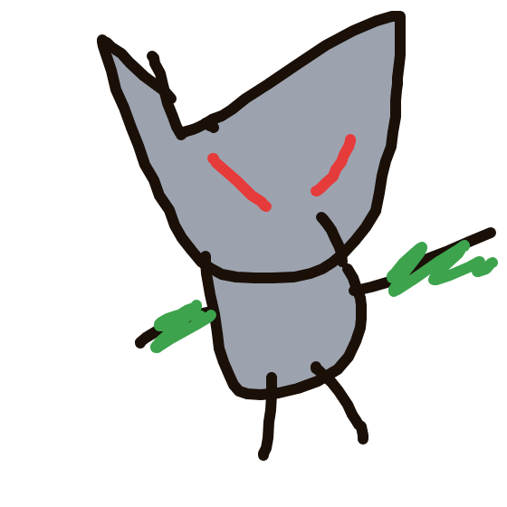 Ultron's drawing of Zarude — Pokémon sketch on Sketchdex