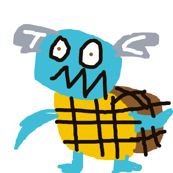 Wartortle drawing