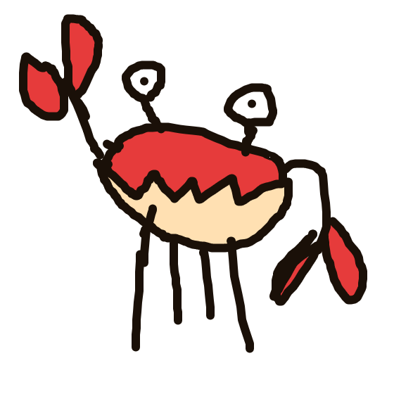 Krabby drawing