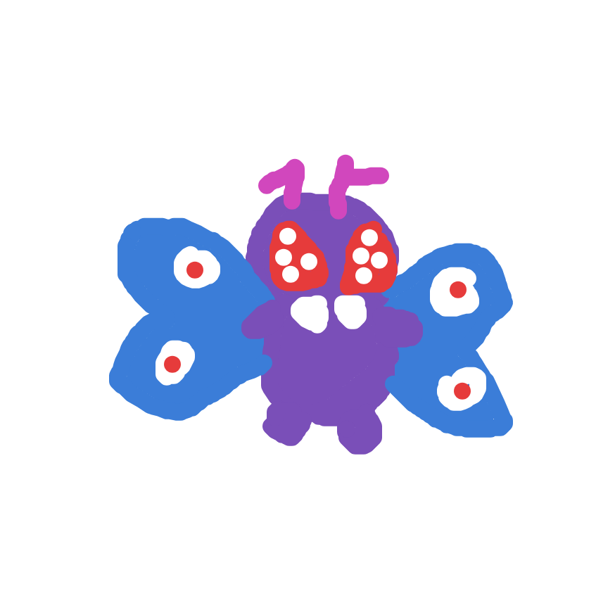 VioletMewtwo543's drawing of Butterfree — Pokémon sketch on Sketchdex