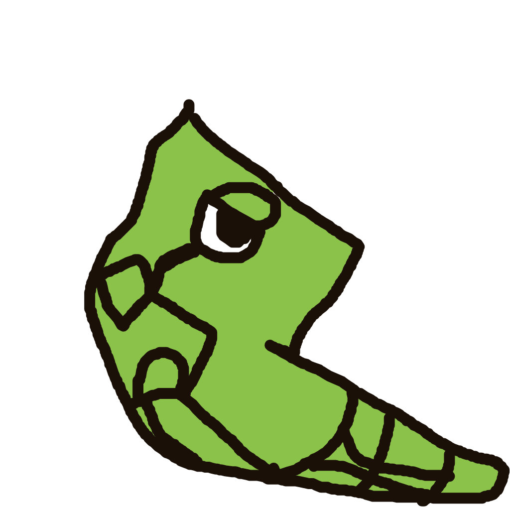 SteelGolduck321's drawing of Metapod — Pokémon sketch on Sketchdex