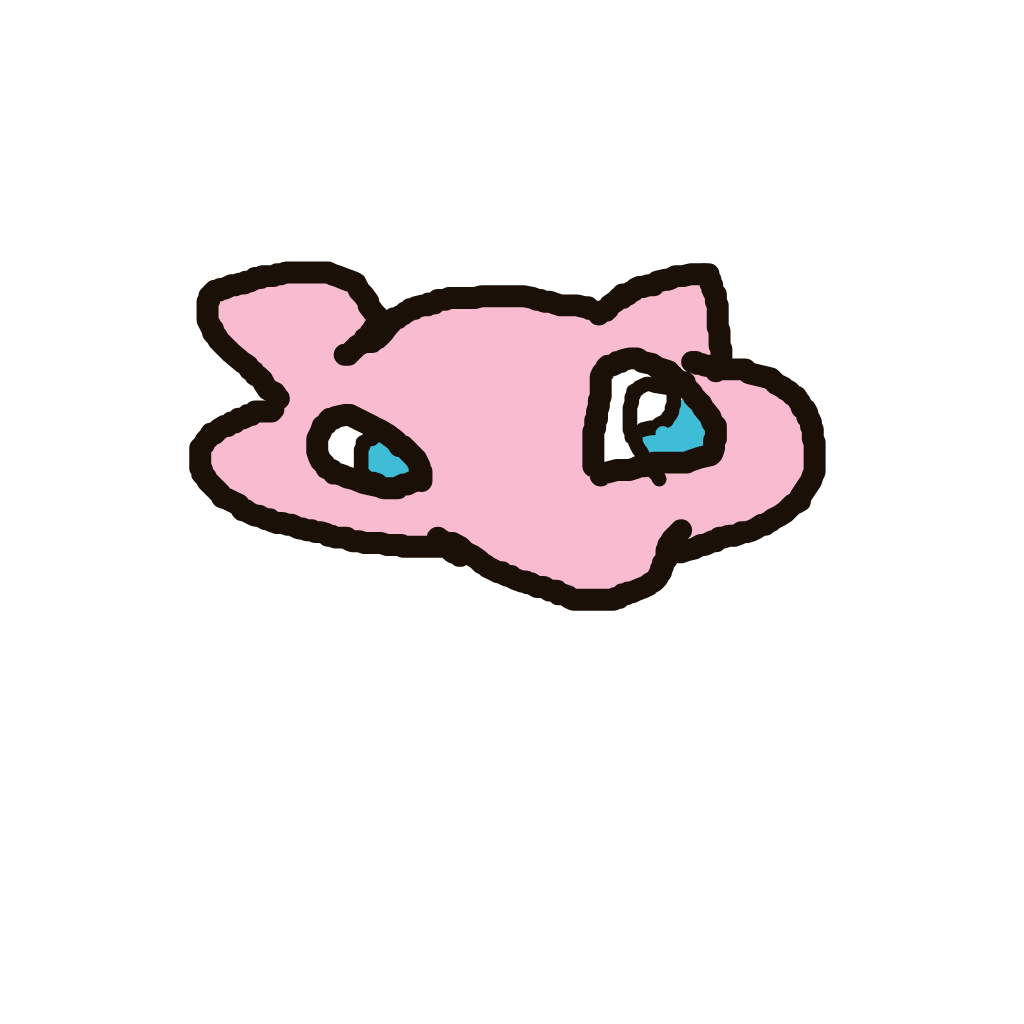 SteelGolduck321's drawing of Mew — Pokémon sketch on Sketchdex