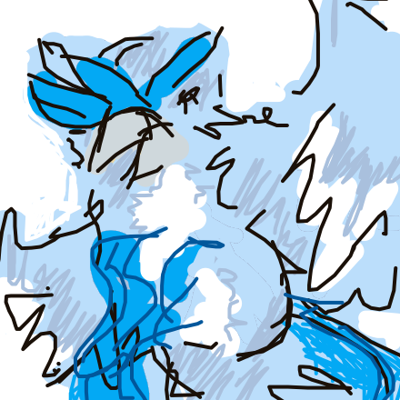 messyassartimsorry's drawing of Articuno — Pokémon sketch on Sketchdex