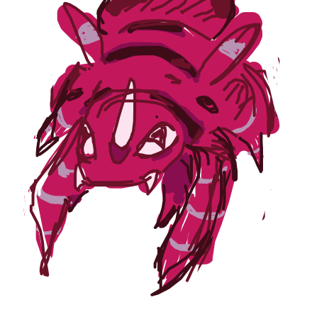 messyassartimsorry's drawing of Ariados — Pokémon sketch on Sketchdex
