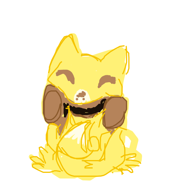 messyassartimsorry's drawing of Abra — Pokémon sketch on Sketchdex