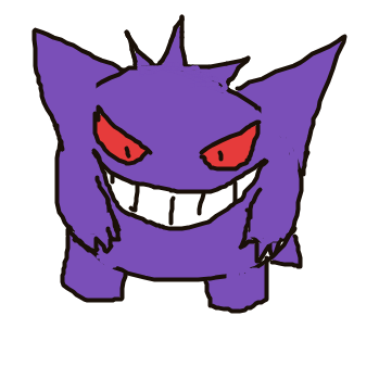 DanoneDanone's drawing of Gengar — Pokémon sketch on Sketchdex