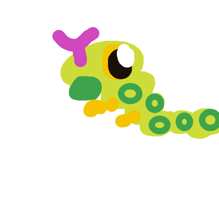 jm716771's drawing of Caterpie — Pokémon sketch on Sketchdex