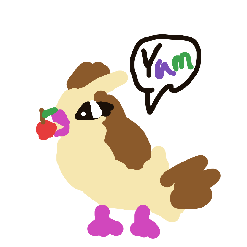 jm716771's drawing of Pidgey — Pokémon sketch on Sketchdex