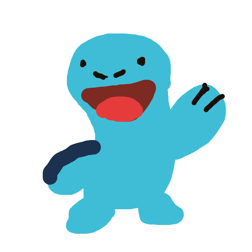 jm716771's drawing of Quagsire — Pokémon sketch on Sketchdex
