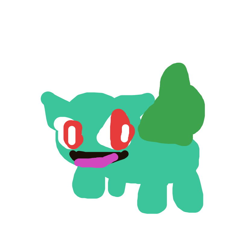 Bulbasaur drawing