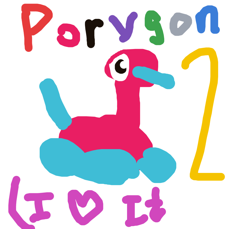 jm716771's drawing of Porygon2 — Pokémon sketch on Sketchdex