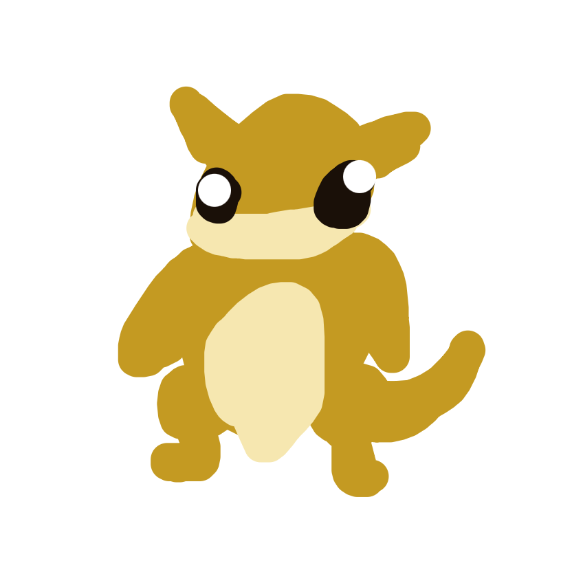 jm716771's drawing of Sandshrew — Pokémon fan art on Sketchdex