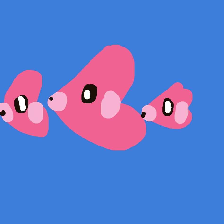 jm716771's drawing of Luvdisc — Pokémon sketch on Sketchdex
