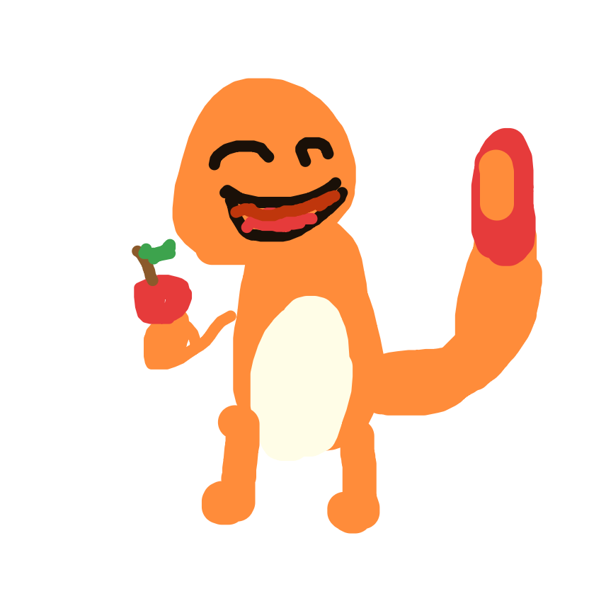 jm716771's drawing of Charmander — Pokémon sketch on Sketchdex