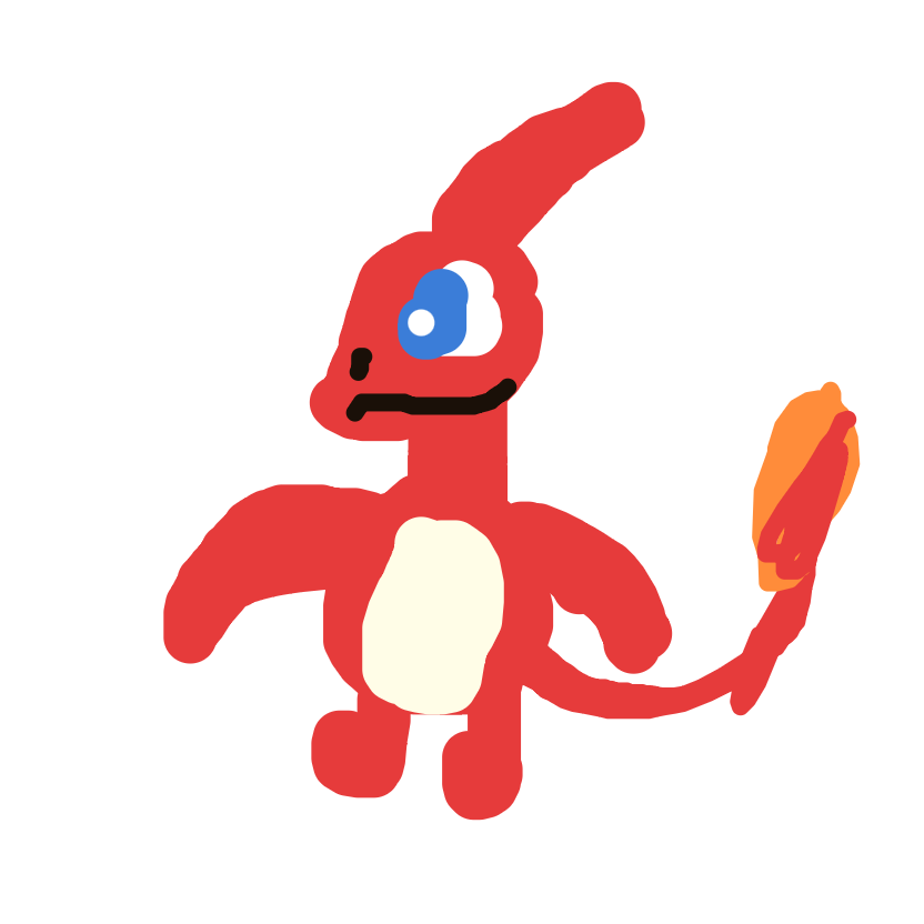 jm716771's drawing of Charmeleon — Pokémon sketch on Sketchdex