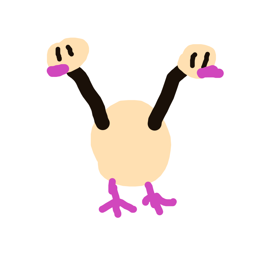 Doduo drawing