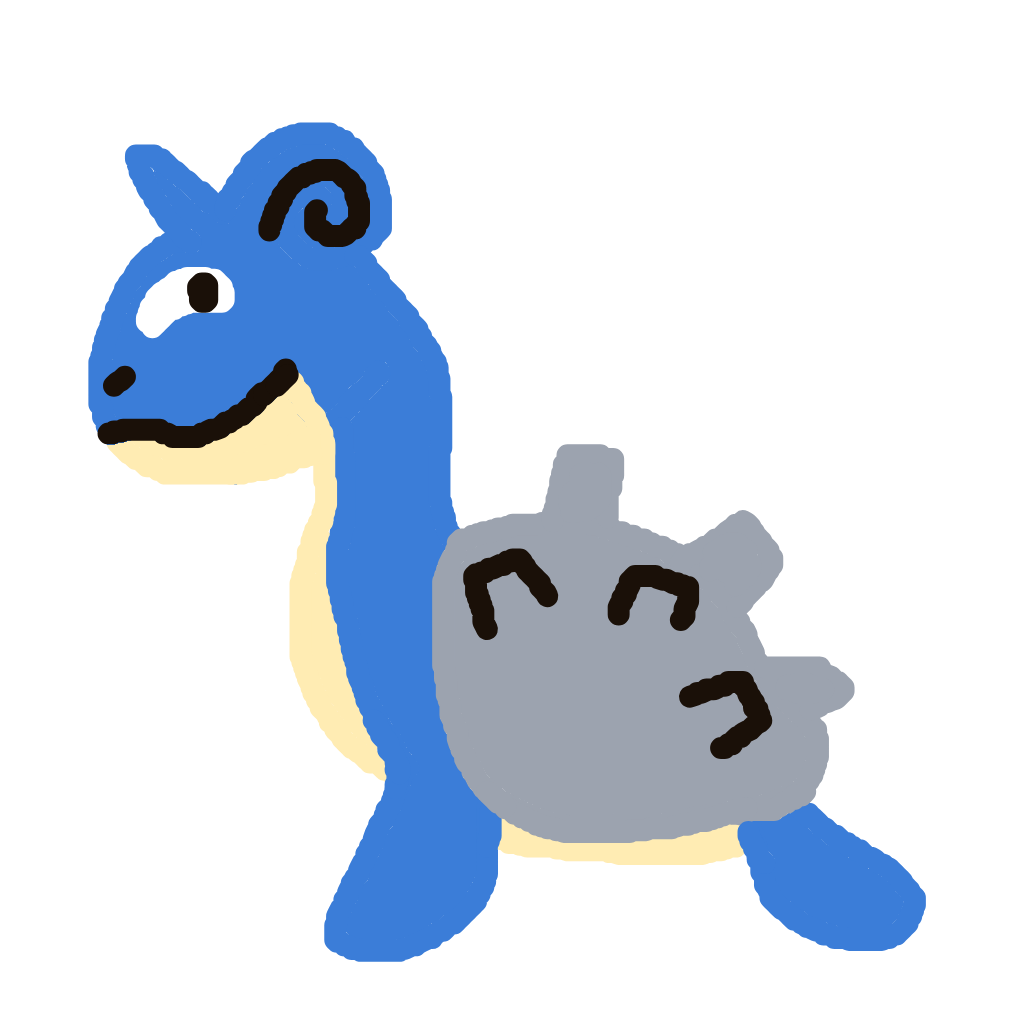AquaAerodactyl718's drawing of Lapras — Pokémon sketch on Sketchdex
