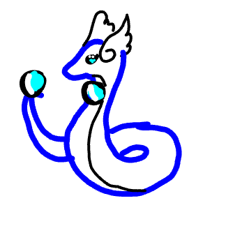 DivineMuk627's drawing of Dragonair — best Pokémon fan art on Sketchdex