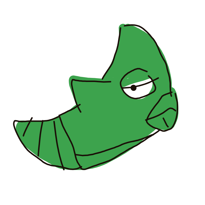 Metapod drawing