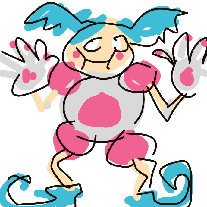Mr-mime drawing