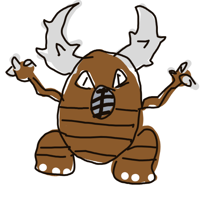 Pinsir drawing